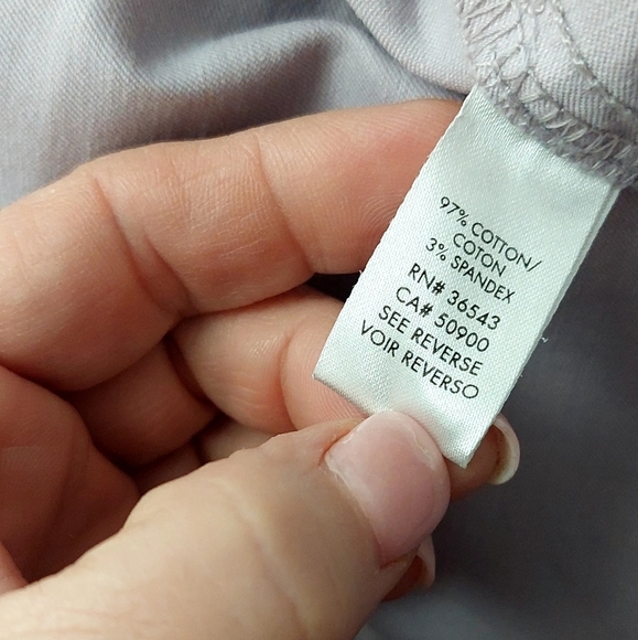 Calvin Klein Women's Size 4 Pants Chino Pant Light Lilac - Picture 7 of 10